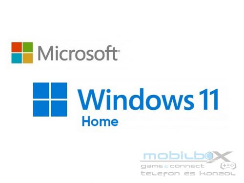 Microsoft Windows 11 Home 64-bit HUN operációs rendszer (DVD)