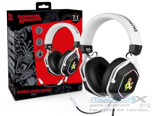 Konix Dungeons & Dragons Rainbow Gaming Headset