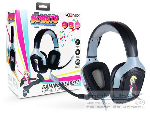 Konix Boruto univerzális vezetékes gamer headset