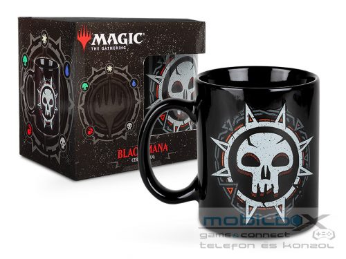 Konix Magic: The Gathering "Black Mana" Bögre