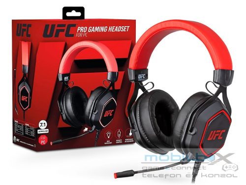 Konix UFC univerzális 7.1 gamer headset