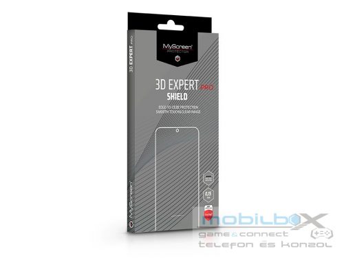 Samsung G955F Galaxy S8 Plus hajlított képernyővédő fólia - MyScreen Protector  3D Expert Pro Shield 0.15 mm - átlátszó