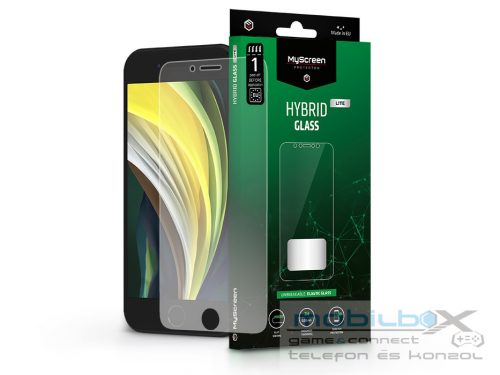 Apple iPhone 7/iPhone 8/SE 2020/SE 2022 rugalmas üveg képernyővédő fólia -      MyScreen Protector Hybrid Glass Lite - átlátszó