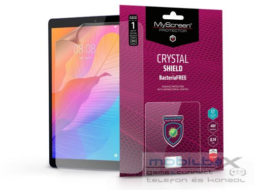 Huawei MatePad T8 LTE képernyővédő fólia - MyScreen Protector Crystal Shield BacteriaFree - 1 db/csomag - transparent