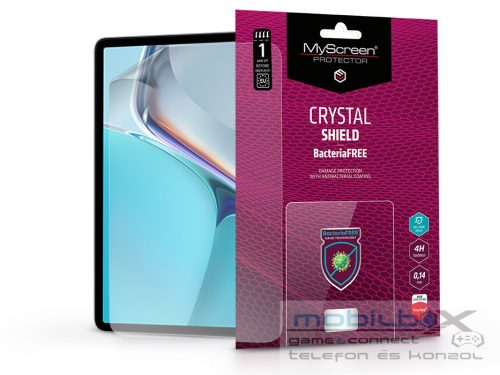 Huawei MatePad 11 képernyővédő fólia - MyScreen Protector Crystal Shield BacteriaFree - 1 db/csomag - transparent