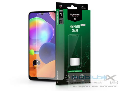 Samsung A315F Galaxy A31/A325F Galaxy A32 rugalmas üveg képernyővédő fólia -    MyScreen Protector Hybrid Glass Lite - átlátszó