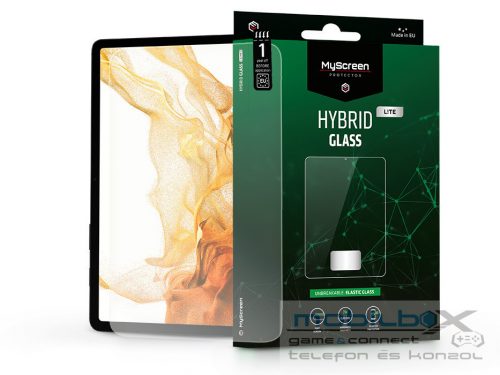 Samsung X700/X706 Galaxy Tab S8 11.0 rugalmas üveg képernyővédő fólia -         MyScreenProtector Hybrid Glass Lite - átlátszó