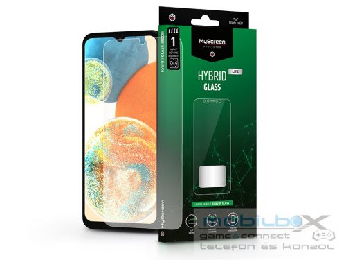 Samsung A236U Galaxy A23 5G/A23 4G/M23/M33 rugalmas üveg képernyővédő fólia -   MyScreen Protector Hybrid Glass Lite - átlátszó