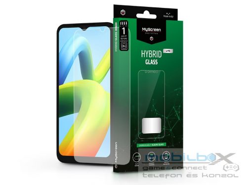 Xiaomi Redmi A1 rugalmas üveg képernyővédő fólia - MyScreen Protector Hybrid    Glass  Lite - átlátszó