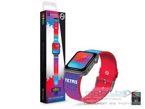 Hyperkin Tetris Limited Edition Quick Release szilikon óraszíj - Apple Watch + Android Smartwatch - 38/40/42/44 mm - Hyper Gradient