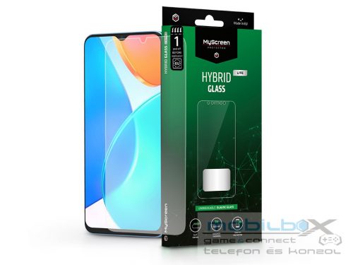 Honor X8 5G/X6 4G/X6s rugalmas üveg képernyővédő fólia - MyScreen Protector     Hybrid Glass Lite - átlátszó