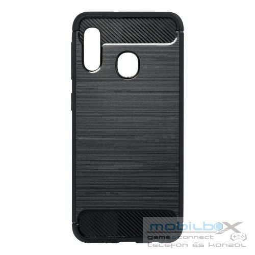 CARBON case for SAMSUNG Galaxy A20E black