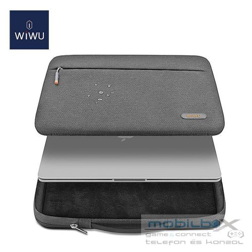 WiWU - Waterproof Laptop Bag 14,2" Pilot Sleeve - gray