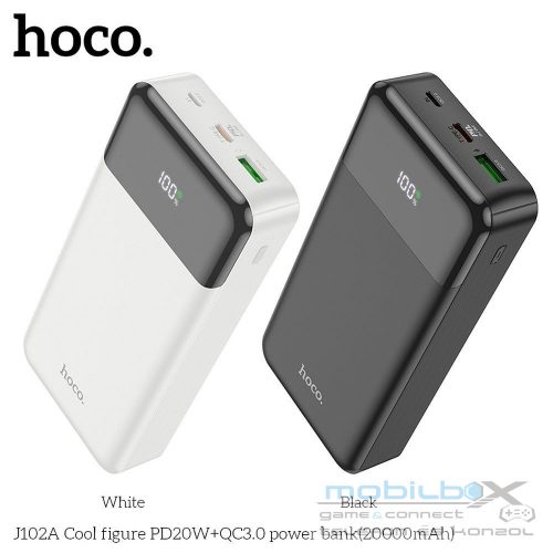 HOCO powerbank 20000 mAh PD QC3.0 3A 20W J102A white