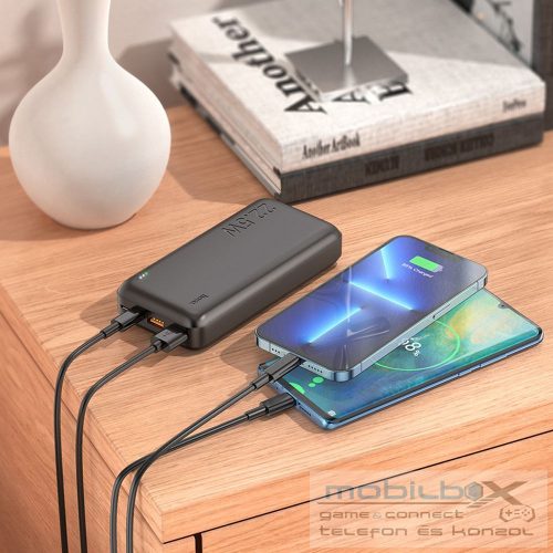 HOCO powerbank 20000 mAh PD QC 3A 22,5W J101A black