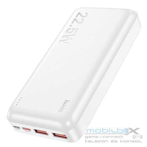 HOCO powerbank 20000 mAh PD QC 3A 22,5W J101A white