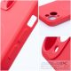 SILICONE MAG COVER case compatible with MagSafe for SAMSUNG S25 Plus red