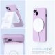 SILICONE MAG COVER case compatible with MagSafe for SAMSUNG S25 Plus pink