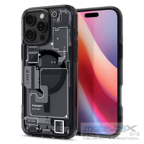 SPIGEN case ULTRA HYBRID MAG compatible with MagSafe for IPHONE 16 Pro Max zero one