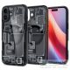 SPIGEN case ULTRA HYBRID MAG compatible with MagSafe for IPHONE 16 zero one