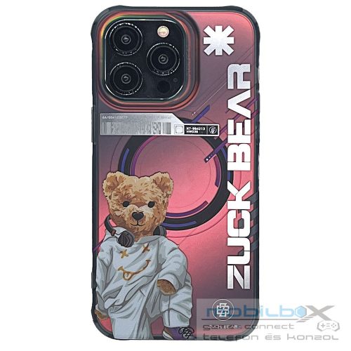 ZUCK BEAR case NEW YORK NEVER SLEEPS MAG compatible with MagSafe for IPHONE 15 Pro Max bronx energy