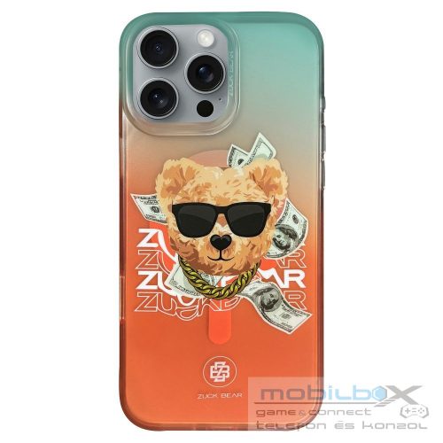 ZUCK BEAR case HAROLD MAG compatible with MagSafe for IPHONE 16 Pro orange