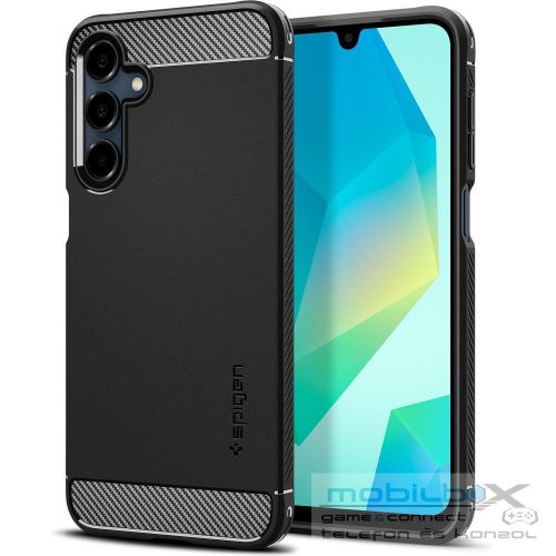 SPIGEN case RUGGED ARMOR for SAMSUNG A16 4G / 5G matte black