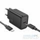 HOCO wall charger Type C + cable Type C to Type C PD QC 20W N60 black