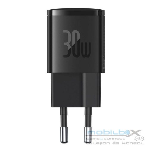 BASEUS wall charger Type C PD 30W GaN Cube Pro black