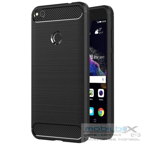 CARBON case for HUAWEI P8 LITE 2017 / P9 LITE 2017 black