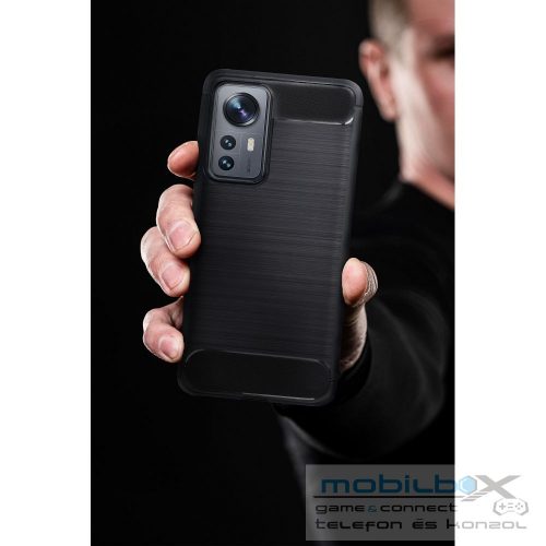 CARBON case for HUAWEI P20 LITE black