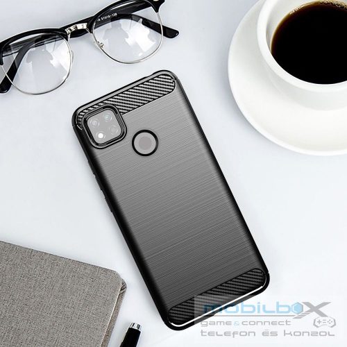 CARBON case for XIAOMI Redmi 9C black