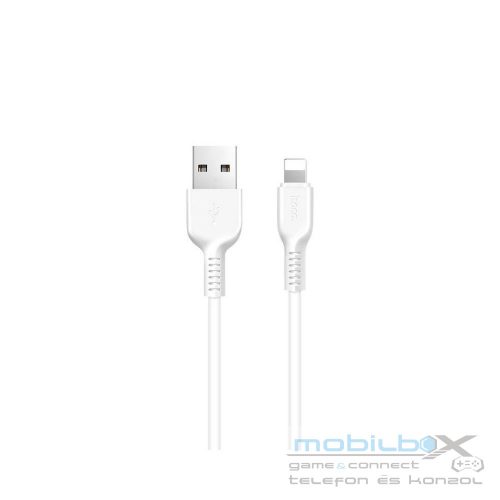 HOCO cable USB A to Lightning 2,4A X20 1 m white