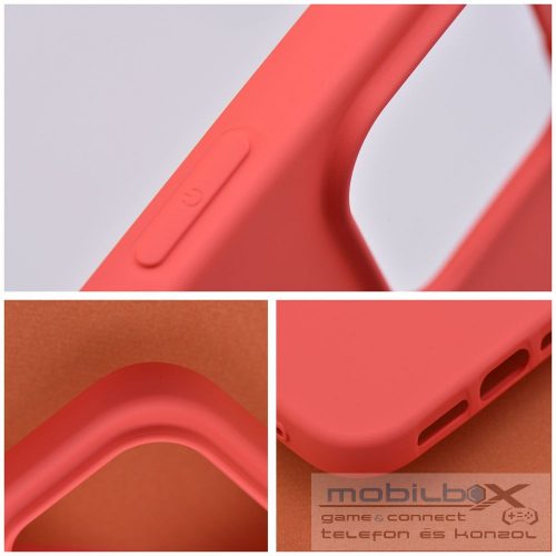 SILICONE case for IPHONE 11 peach