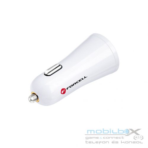 FORCELL F-ENERGY TFK-CC-095 car charger USB A QC3.0 2,4A white