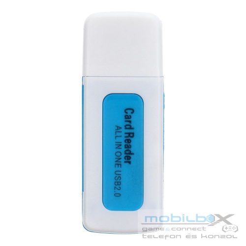 Memory Card Reader USB 2.0 blue white