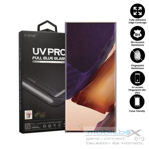 UV PRO Tempered Glass X-ONE - for Samsung Galaxy NOTE 20 Ultra (case friendly)