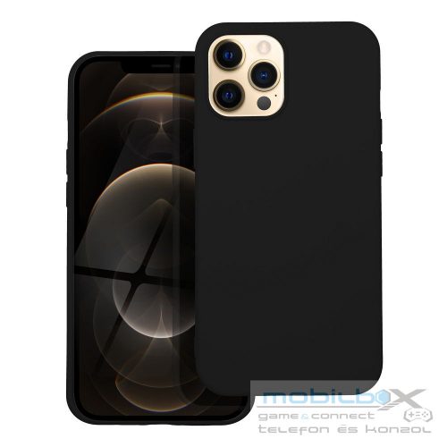 SILICONE case for IPHONE 12 Pro Max black