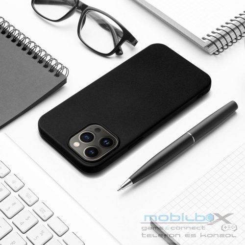 SILICONE case for IPHONE 12 Pro Max black