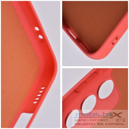 SILICONE case for SAMSUNG A52 5G / A52 LTE ( 4G ) / A52S peach