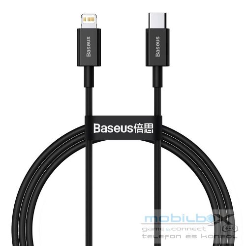 BASEUS cablel Type C to Lightning PD 20W Superior CATLYS-A01 1 m black