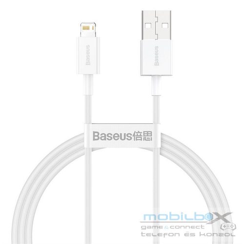 BASEUS cable USB A to Lightning 2,4A Superior CALYS-A02 1 m white