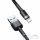 BASEUS cable USB A to Lightning 2,4A Cafule CAMKLF-BG1 0,5 m black gray