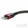 BASEUS cable USB A to Lightning 2,4A Cafule CALKLF-B19 1 m black red