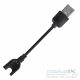 Cable USB A for charging XIAOMI Mi Band 2 0,15 m black