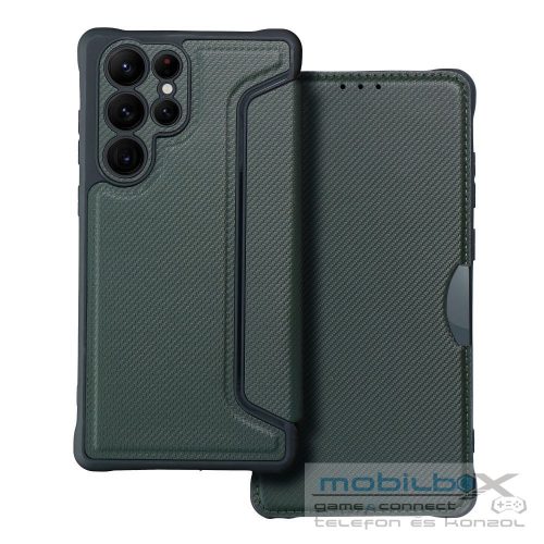 RAZOR Book for SAMSUNG S22 Ultra dark green