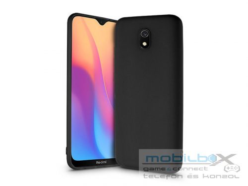 Xiaomi Redmi 8A szilikon hátlap - Soft - fekete