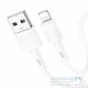 HOCO cable USB A to Lightning 2,4A X83 1 m white