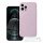 SILICONE MAG COVER case compatible with MagSafe for IPHONE 12 Pro Max pink