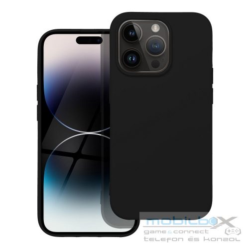 SILICONE case for IPHONE 14 Pro black